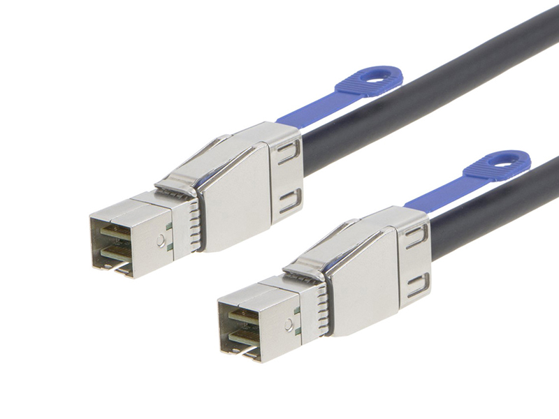 SAS HD CABLE QSFP+SFF8644 SERVER CABLE,HIGH SPEED DATA SERVER TRANSMISSION CABLE