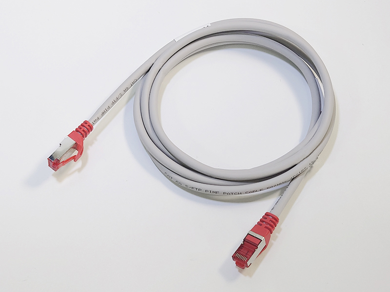 NETWORK LAN PATCH CABLE CAT6A ETHERNET PROFINET RJ45 PLUG LSZH RED CABLE ASSEMBLY