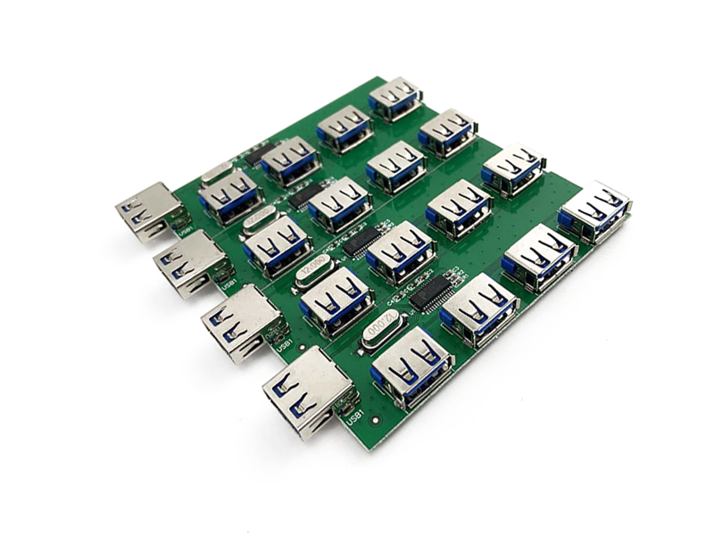 DEVELOPMENT AND DESIGN OF 4 PORT USB3.0 HUB PCBA CUSTOMIZED